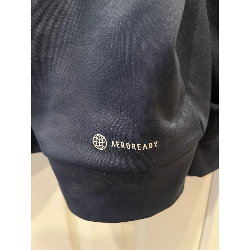 Adidas Designed‎ For Training Aeroready Hoodie Mens 2XL Navy Athleisure Sports